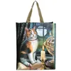Einkaufstasche Katze mit Kerze, Lisa Parker Katzen Produktbild-Vorschau 2
