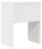 vidaXL Scrivania bianca 60 x 40 x 76 cm Anteprima dell’immagine prodotto 7