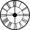 Atmosphera Créateur d'intérieur® Große schwarze Metalluhr - Produktbild-Vorschau 7