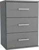 Nachttisch - Nachtkästchen - Nachtschrank - mit 3 Produktbild-Vorschau 1