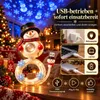 Schneemann Projektor Weihnachten, USB Weihnachtsprojektor Produktbild-Vorschau 6