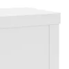 Supporti per Piante 2 pz Bianchi 10x10x18 cm Legno Anteprima dell’immagine prodotto 5