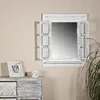 Mucola Wandspiegel mit Fensterläden Spiegel Bilderrahmen Produktbild-Vorschau 2