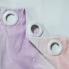 Hvězdné zatemňovací závěsy, barevné dvouvrstvé hvězdné Náhled obrázku produktu 4