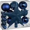 Christbaum-Set "Colorama de Noël" 18-teilig Nachtblau Produktbild-Vorschau 1