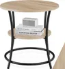 tectake® Beistelltisch Saint Louis 55x56cm Produktbild-Vorschau 1