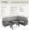 tectake® Rattan Lounge Catania für 6 Personen Produktbild-Vorschau 5