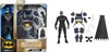 A product image showing a Batman action figure in its packaging and also displayed outside of the packaging with accessories. Produktbild-Vorschau