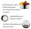 Edelstahl Schüssel Multifunktional Rührschüssel Produktbild-Vorschau 3