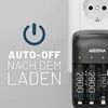 ABSINA Akku Ladegerät Set X4 für AA, AAA & 9V - Produktbild-Vorschau 6