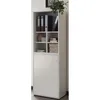 Büro Aktenschrank mit Regal BRAGA-80 in weiß, B/H/T: ca. Produktbild-Vorschau 3