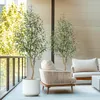 Kunstplant Olijboom, 210 cm – Realistische plant voor Productafbeelding-voorbeeld 7