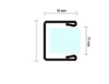 BuyLando - 2440x15x11 mm Edelstahlprofil - Bodenprofil - Produktbild-Vorschau 3