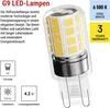 LED Lampe Classic JC / G9 / 4,2 W (40 W) / 470 lm / Kaltweiß / 2 Stück Produktbild-Vorschau