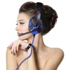A woman wearing headphones, with her shoulder exposed, against a white background. Voir les images du produit