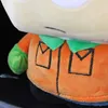 A close-up view of a plush toy character's torso and head. Produktbild-Vorschau