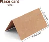 BELLE VOUS 200er Pack Kraftpapier Karten - Tisch Produktbild-Vorschau 9