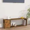 vidaXL TV skrinka údený dub 100x24x32 cm materiál na báze Náhľad obrázku produktu 2