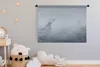 MuchoWow® Wandteppich Wandbehang Hirsche - Nebel - Natur Produktbild-Vorschau 3