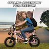 A13 E-Bike MTB Fatbike Rosa 16 Zoll,Kompaktes Produktbild-Vorschau 3