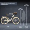 Milord Komfort Fahrrad Mit Korb Damenfahrrad, 28 Zoll, Produktbild-Vorschau 3