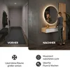 Planetmöbel AMYRA Konsolentisch 100 cm in Gold Eiche / Weiß Produktbild-Vorschau 2
