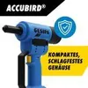 Gesipa Blindniet-Setzgerät AccuBird (1 Li-Ion Akku 2 Ah / Produktbild-Vorschau 4