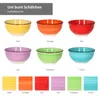 Uni bunt 6er Set Snack- & Dip-Schälchen Ø12cm 200ml 6 Produktbild-Vorschau 4