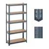 Étagère robuste Relaxdays, 5 niveaux, L x l x H : 150 x 75 Voir les images du produit 1