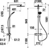 LAUFEN HF905452100630 thermostat. Duschsystem Vivid mit Produktbild-Vorschau 2