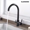 JULIE | 3 Wege Premium Schwarz matt Trinkwasser Armatur | Produktbild-Vorschau 2