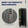 MuchoWow® Koffer Handgepäck Trolley Rollkoffer Kleine Produktbild-Vorschau 3