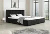 Polsterbett Doppelbett DETROIT Komplettset 120x200cm Stoff Produktbild-Vorschau 1
