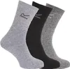 Calze Regatta Great Outdoors da uomo, confezione da 3 RG786 Anteprima dell’immagine prodotto 1