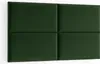 Komvortowy | Polsterpaneel | Wandkissen Velours Grün 60x40 Produktbild-Vorschau 5