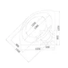 Home Deluxe - Whirlpool - Laguna L - Bianco, dimensioni Anteprima dell’immagine prodotto 9