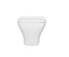 Wand WC Set 'Artio Next' spülrandlos inkl. WC-Sitz in weiß Produktbild-Vorschau 5