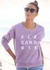 Elbsand Sweatshirt Ylva lila Größe S Produktbild-Vorschau 3