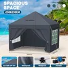 Pavillon 2.5x2.5m?Faltpavillon Wasserdicht?Winterfest?UV Produktbild-Vorschau 7