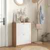 HOMCOM Meuble à chaussures 12 paires, armoire à chaussures Voir les images du produit 8