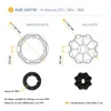 Adaptersatz 60mm 8kant für Minimotor Produktbild-Vorschau 3