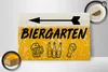 Holzschild Hinweis Biergarten links Bier Schild, 30x20 cm, Produktbild-Vorschau 3