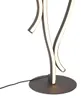 Design Stehleuchte Schwarz inkl  LED Dimmbar Ying Produktbild-Vorschau 4