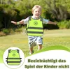 3 Stück Warnweste Kinder mit Reflektorband Neongelbe Produktbild-Vorschau 6