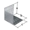 Angolo di montaggio KM 1, 40x40x40 lamiera zincata Anteprima dell’immagine prodotto 1