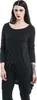 Forplay Langarmshirt Damen Long Asymetric Longsleeve Produktbild-Vorschau 4