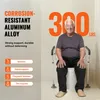 Toiletten-Aufstehhilfe mit Armlehne - Höhenverstellbar Produktbild-Vorschau 5