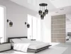 LUXOLAR Wandlampe Schwarz mit Schalter Glasschirm getöntes Produktbild-Vorschau 3