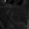 A close-up view of the textured palm of a black glove. Produktbild-Vorschau