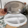 Boîte à lunch allant au micro-ondes avec sections et évent Voir les images du produit 6